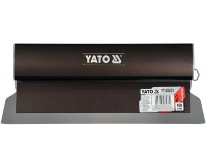 Шпатель финишный с алюминиевой ручкой  400х0,3мм "Yato"