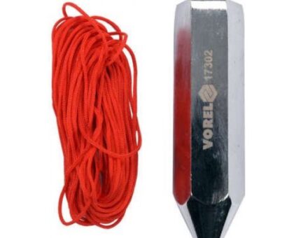Отвес строительный со шнуром 140гр. "Vorel"