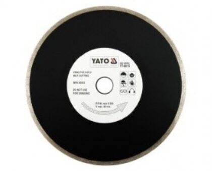 Круг алмазный 230x22,2х2,7мм (сплошной) "Yato"