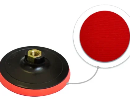 Тарелка опорная с Velcro фиксацией для УШМ (115мм, М14 под ключ)