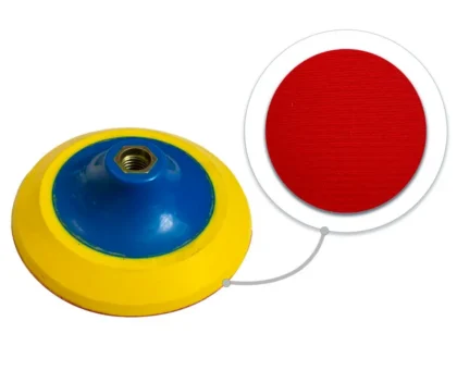 Тарелка опорная с Velcro фиксацией для УШМ (150мм, М14)