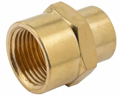 Соединитель резьбовой внутр. резьба 3/8''x 1/4''
