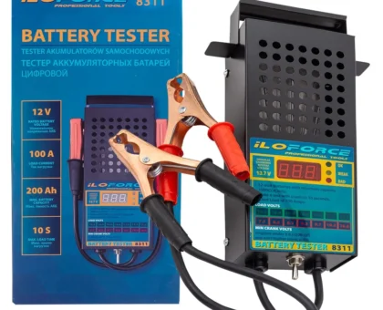 Тестер аккумуляторных батарей цифровой 12V, 100A, 200Ah