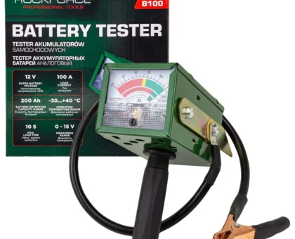 Тестер аккумуляторных батарей аналоговый (12V, 100А)