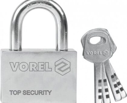 Замок навесной чугунный 60мм "Vorel"