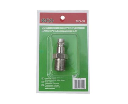 Соединение быстросъем. ПАПА х нар. резьба 3/8" ECO