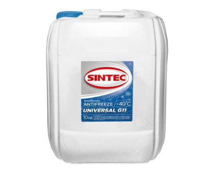 Антифриз Sintec-40 G11 Universal (синий) 10кг