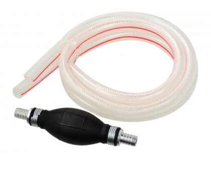 Груша резиновая, ручной насос для перекачки топлива  8мм со шлангом 2х1м "H-D"