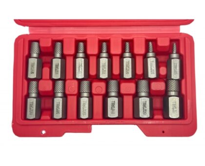 Экстракторы для шпилек 1/8"-1/2", набор 13пр., 42CrMo "H-D"