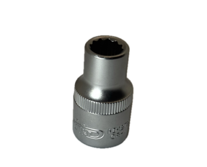 Головка торцевая 1/2" 12гр. 10 мм, L38 мм, CrV "H-D"
