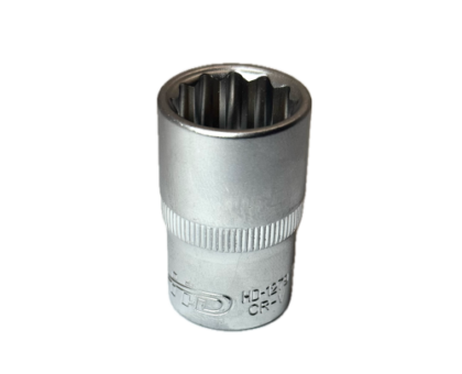 Головка торцевая 1/2" 12гр. 17 мм, L38 мм, CrV "H-D"