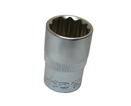 Головка торцевая 1/2" 12гр. 19 мм, L38 мм, CrV "H-D"
