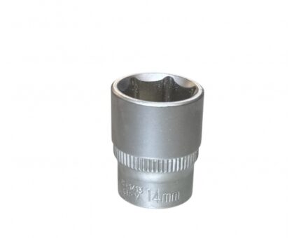 Головка торцевая 1/4" 6гр. 14мм L25мм CrV "H-D"
