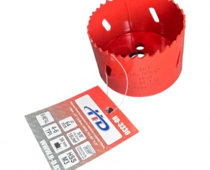 Коронка биметаллическая по металлу и дереву 64мм., L38мм., 5/8"-18UNF, HSS M3 "H-D"