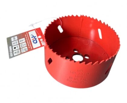Коронка биметаллическая по металлу и дереву 89мм., L38мм., 5/8"-18UNF, HSS M3 "H-D"