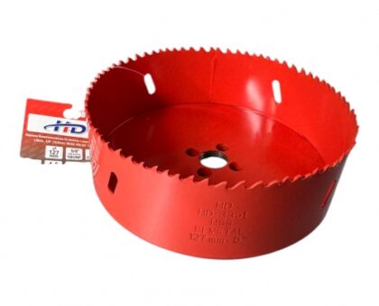 Коронка биметаллическая по металлу и дереву 127мм., L38мм., 5/8"-18UNF, HSS M3 "H-D"