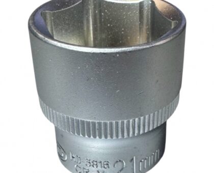 Головка торцевая 3/8" 6гр. 21мм L32мм CrV "H-D"