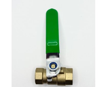 Кран воздушный шаровый с внутренними резьбами 1/4" x 1/4" (латунь) "H-D"