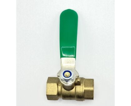 Кран воздушный шаровый с внутренними резьбами 3/8" x 3/8" (латунь) "H-D"