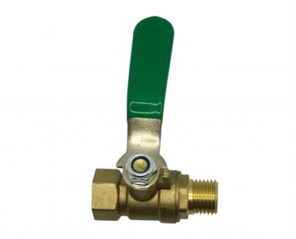 Кран воздушный шаровый с резьбами M1/4" x F1/4" (латунь) "H-D"
