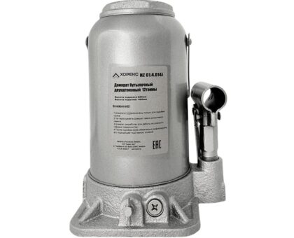 Домкрат бутылочный двухштоковый 12 т Хорекс Авто HZ 01.4.014J