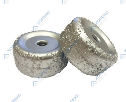 Колесо полировочное двойное 3/8" (9.5 мм) Гамматест 93-166