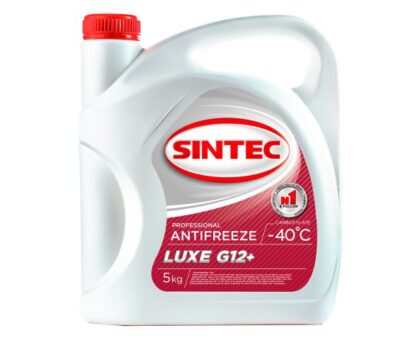 Антифриз Sintec-40 G12 plus Lux (красный) 5кг