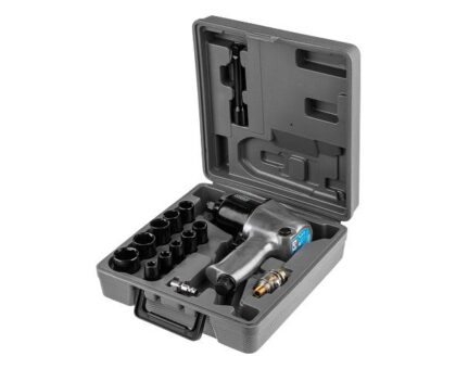 Пневмогайковерт 1/2" DGM DTW-7012 с лубрикатором и головками