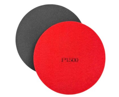 Диск шлифовальный D150 мм P1500 Velcro красного цвета (тип зерна – карбид кремния) Гамматест MA1500