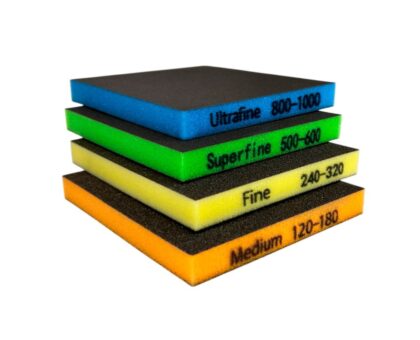 Губка двухсторонняя 120х98х13 мм Ultrafine (P800-1000)