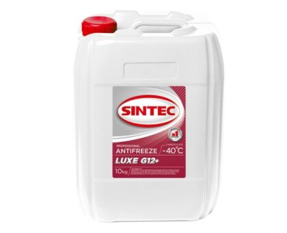 Антифриз Sintec-40 G12 plus Lux (красный) 10кг