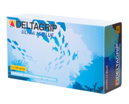 GWARD DELTAGRIP Ultra LS Перчатки нитриловые неопудренные синего цвета (размер 10 (XL))