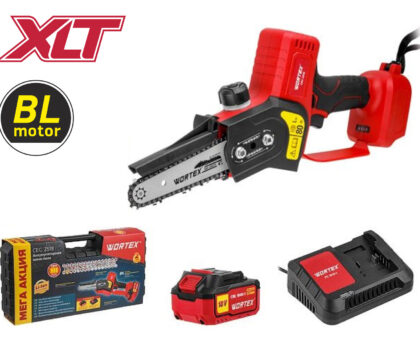Аккум. мини-пила WORTEX CEC 2518 ALL1 XLT в чем. ALL1 XLT SET БЕСЩЕТ., 18 В, 10 см, 1х4 А*ч