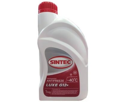 Антифриз Sintec-40 G12 plus Lux (красный) 1кг