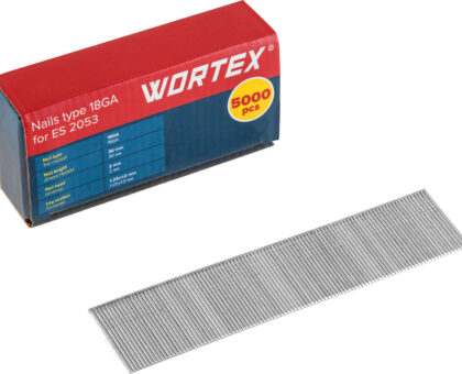 Гвозди тип 18GA 30 мм WORTEX (5000 шт.) для ES 2053