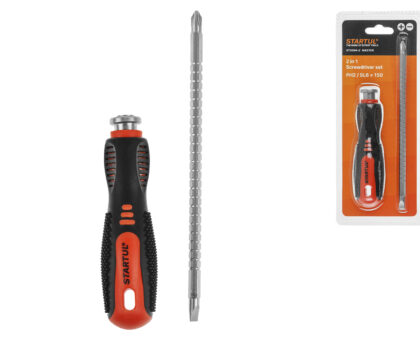 Отвертка 2-в-1 PH2/SL6 150мм STARTUL MASTER (ST3094-2)