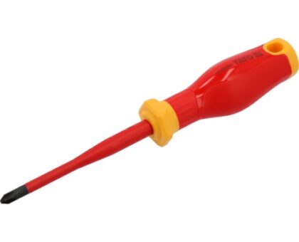 Отвертка SL/PH2х100мм EXTRA SLIM, изолированная, S2 "Yato"