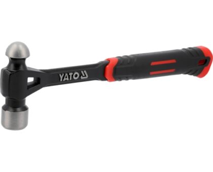 Молоток рихтовочный 450гр, d32.5мм, цельнометаллический, кованый "Yato"