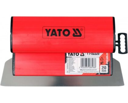 Шпатель финишный с пластиковой ручкой  250х0,3мм "Yato"
