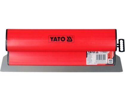 Шпатель финишный с пластиковой ручкой  400х0,3мм "Yato"