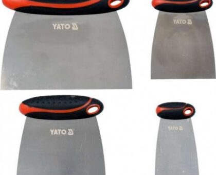 Шпатели тип "Японский" нерж. 50-120мм (набор 4шт) "Yato"