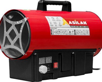 Нагреватель воздуха газовый ASILAK SLG-30000T прям., 30 кВт, термостат, переносной