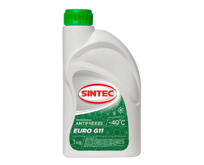 Антифриз Sintec-40 G11 Euro (зеленый) 1кг