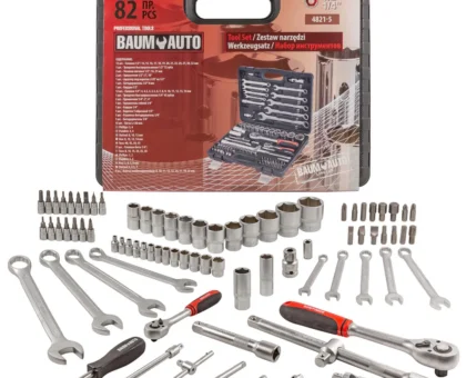Набор инструментов 82пр.1/2'',1/4''(6гр.)(4-32мм)