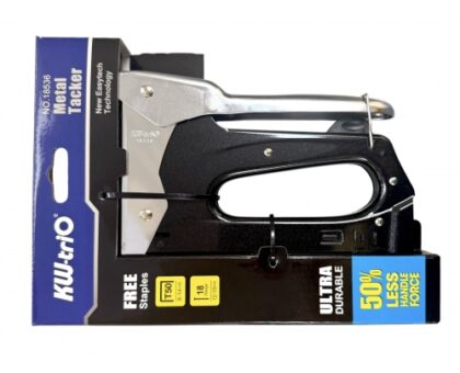 Степлер 6-14мм (тип 140/ G/ 11/ T50) 2 в 1, усилие 15 lbs "KW-triO" Тайвань
