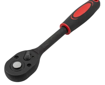 Трещотка реверсивная ударная с резиновой ручкой 1/2''(24 зуб.)