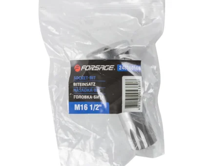 Головка-бита SPLINE с отверстием M16 (L-60мм)1/2''