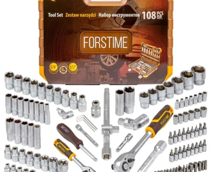 Набор инструментов 108пр. 1/2'', 1/4''(6гр.)(4-32мм)
