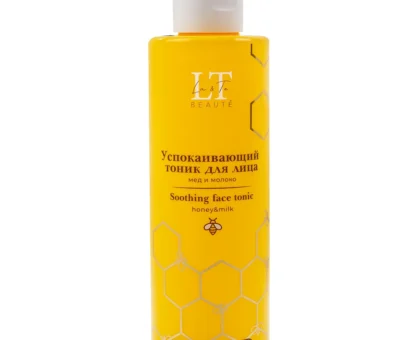 Успокаивающий тоник для лица мед и молоко для комбинированной кожи La & Te BEAUTÉ
