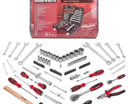 Набор инструментов 106пр. 1/4'' 1/2'' (6гр.)(5-32мм)